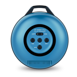 Genius Speaker Sp-906Bt Plus 10 Hours Play Time For Mobile Devices, Blue